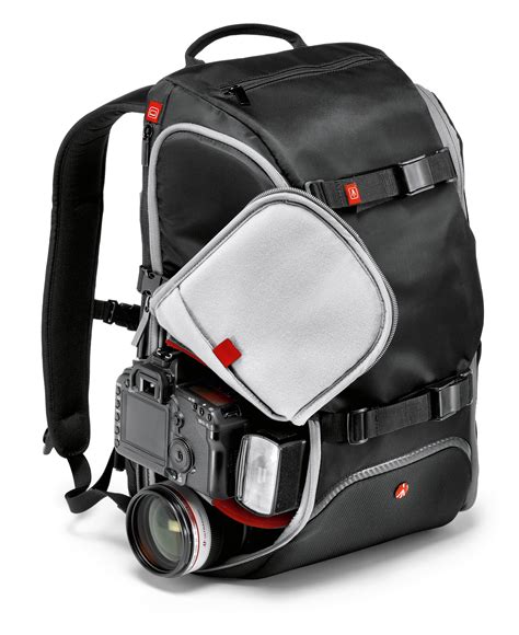 backpacks that accommodate cameras.